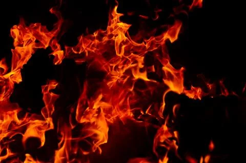 Blaze fire flame texture background Stock Photos