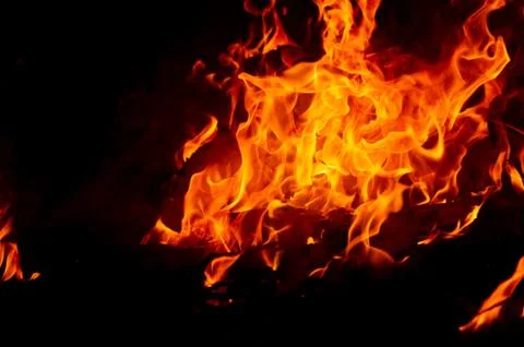 Blaze fire flame texture background Stock Photos