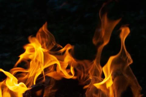 Blaze fire flame texture background Stock Photos