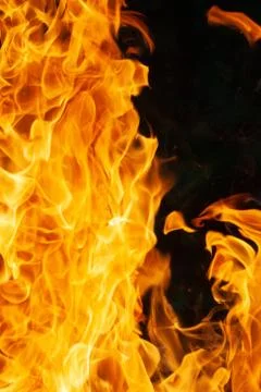 Blaze fire flame texture background Stock Photos