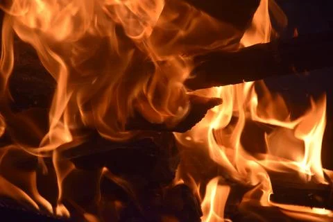 Blaze fire flame texture background. Fire sparks background. Abstract fire fl Foto stock