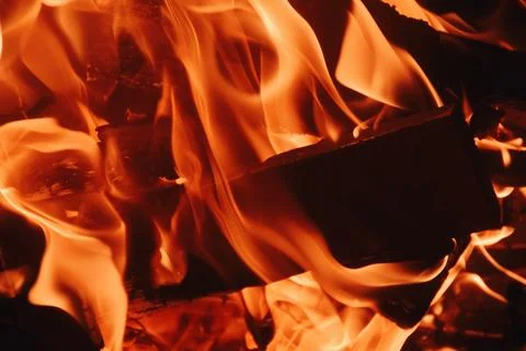 Blaze fire flame texture background. Fire sparks background. Abstract fire .. Stock Photos