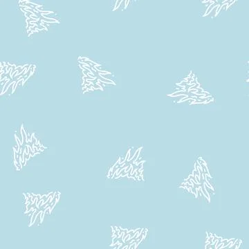 Blaze fire line seamless pattern Stock Illustration