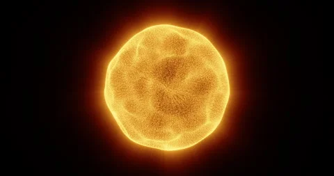 A blazing bubbling star Stock Footage 271146999