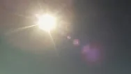 Blazing Desert Sun Stock Footage