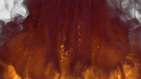 Blazing Fire Stock Footage 157375846