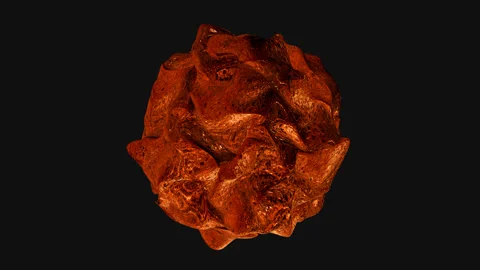 Blazing fire sphere. fire drops on black isolated background. Видео 288967804