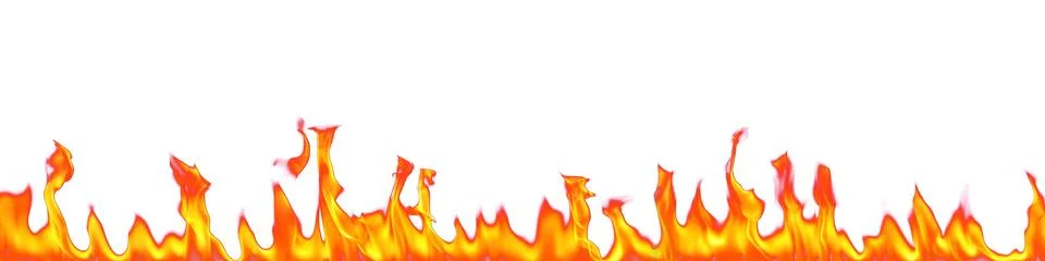Blazing flames as a background Stock Photos