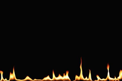 Blazing flames as a background Stock Photos