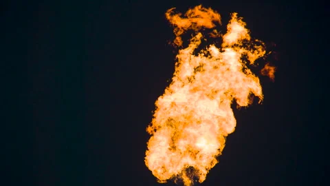 Blazing Hot Gas Cloud 4K Stock Footage 276958877