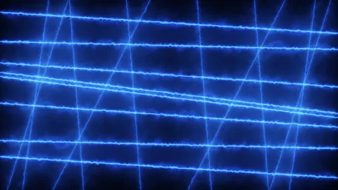 Blazing oblique lines on a black background Stock Footage 265797232