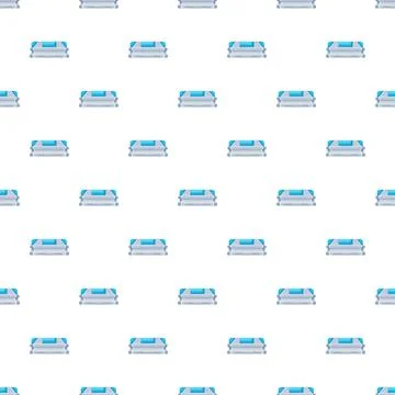 Bleacher seating pattern creating seamless stadium background Stock Illustration