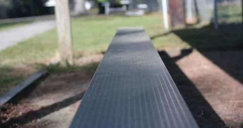 Bleacher in The Sun Stock Footage 320505088