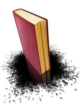 Bleading book Stock Photos