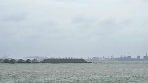 Bleak Barge Vídeos de archivo 23927124