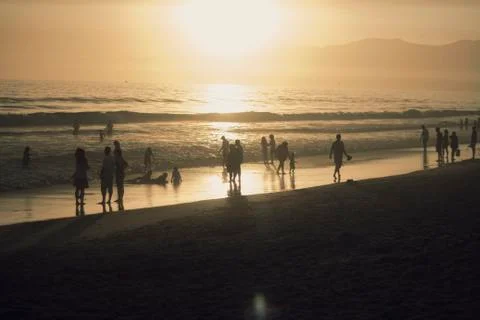 Bleak Sunset Stock Photos