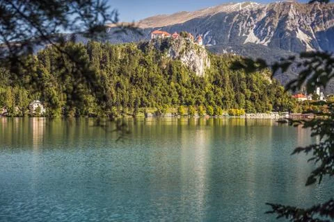 Bled castle Stock Photos