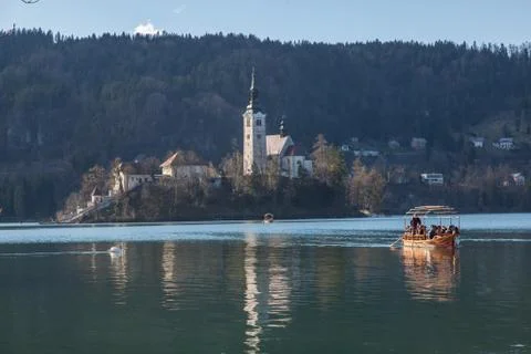 Bled lake Stock Photos