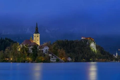 Bled &amp; Reflections Stock Photos