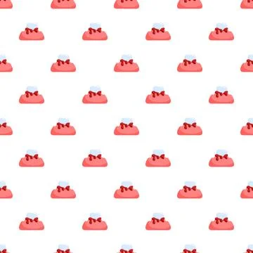 Bleeding gum seamless pattern showing poor oral health issues Stock Illustration