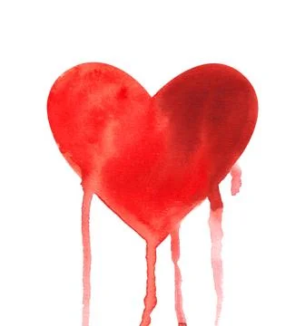 Bleeding heart Stock Illustration