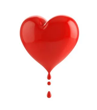 Bleeding heart Stock Illustration