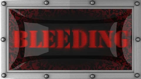 Bleeding on led Видео 8682895
