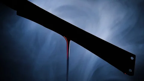 Bleeding Machete Video stock 102279855