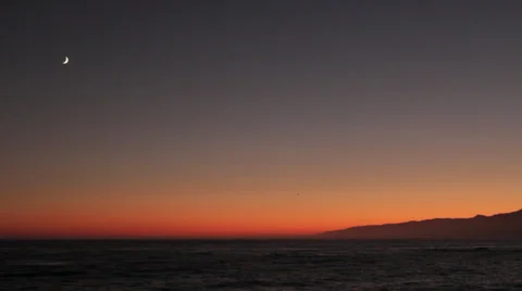 Bleeding Red Sky Stock Footage 37089464