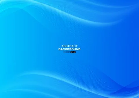 Blend blue wave abstract background Stock Illustration