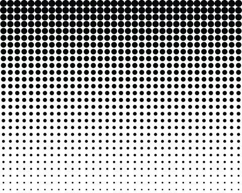 Blend circles, seamless pattern Stock Illustration