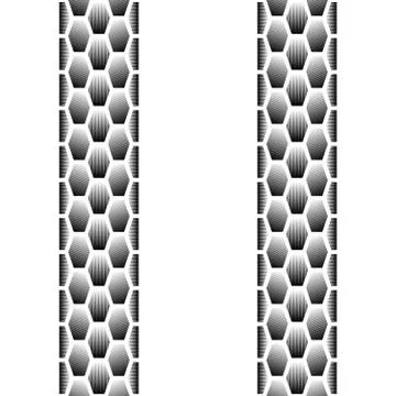 Blend tire tracks Stock Illustration