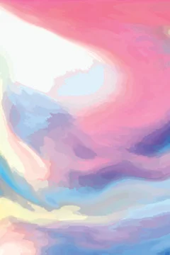 Blend of wavy colors, abstract background Stock Illustration
