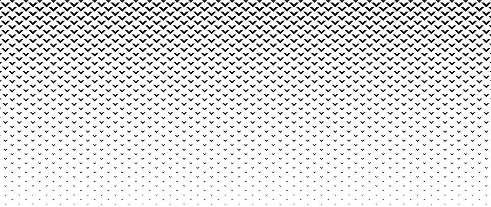 Blended  black arrow on white for pattern and background, Pyramid 3D pattern Stock Illustration