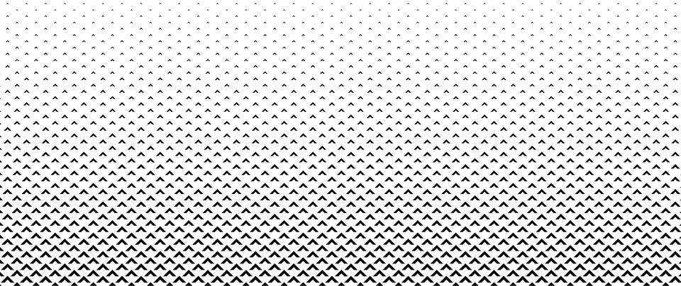 Blended  black arrow on white for pattern and background, Pyramid 3D pattern Stock Illustration