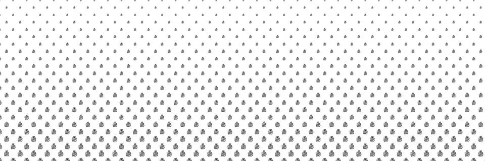 Blended black gift box line on white for pattern and background, halftone eff Stock Illustration