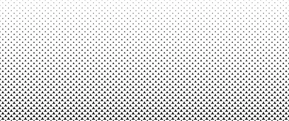 Blended  black triangle on white for pattern and background,  Abstract geom.. イラスト素材