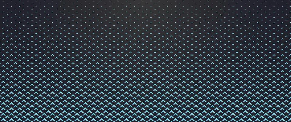 Blended blue arrow on black for pattern and background, Pyramid 3D pattern ba Stock Illustration