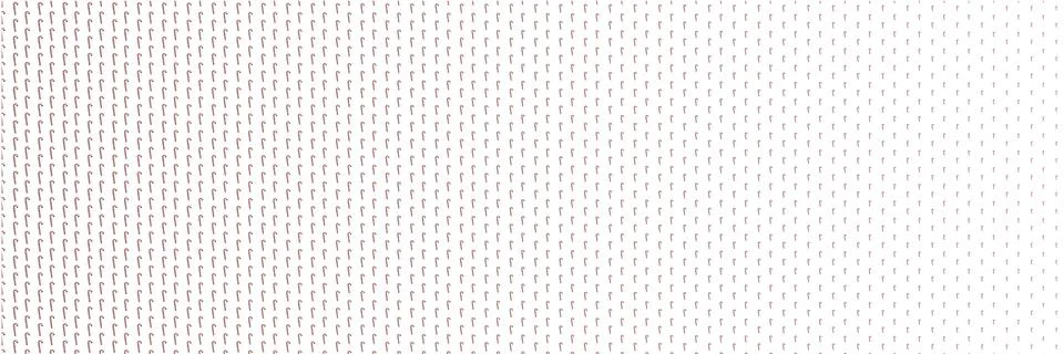 Blended christmas cane on white for pattern and background, halftone effect. Stock Illustration