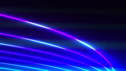 Blended Decorative Blend Lines in Blue and Pink Stock Footage 139713501