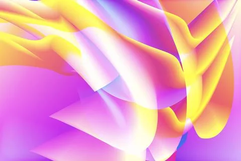 Blended overly creative abstract gradient colorful wavy with fluid vector Stockillustratie
