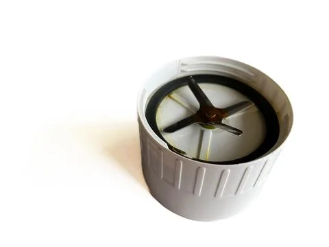 Blender blade with white plastic base Stock Photos