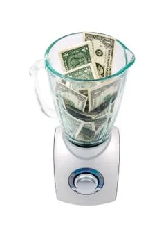 Blender with clipping path Stock Photos