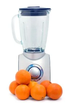 Blender with clipping path Stock Photos