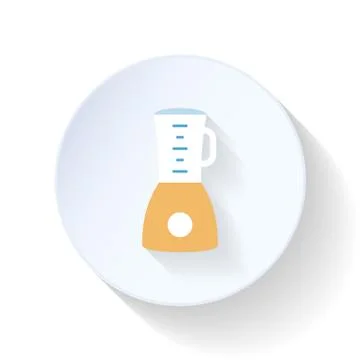 Blender flat icon Stock Illustration