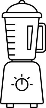 Blender icon. Ilustración de archivo