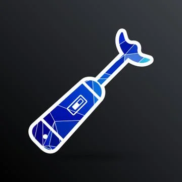 Blender icon vector mixer kitchen tool electrical Stock Illustration