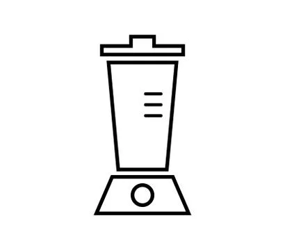 Blender icon on white background Stock Illustration