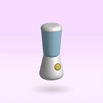 Blender isolated vector 3d icon. blender 3d illustration. Stock Illustration