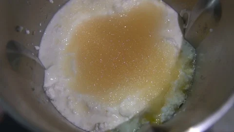 Blender shake cottage cheese Stock Footage 78503660